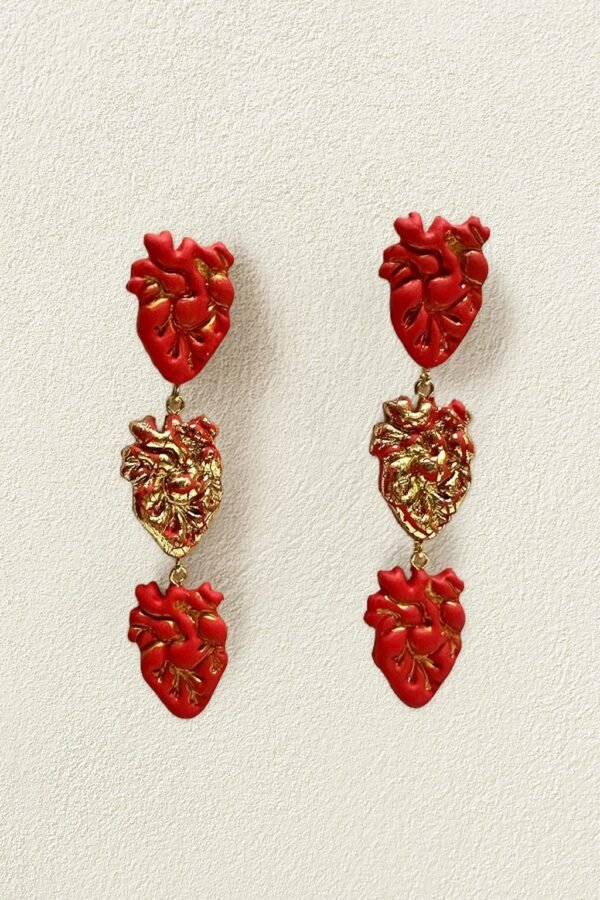 Aretes Corazón Órgano