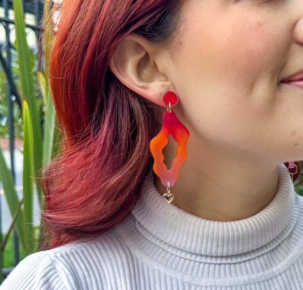 Aretes Fuego & Movimiento