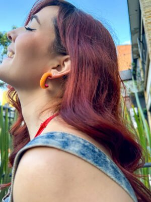 Candongas BiColor Neón