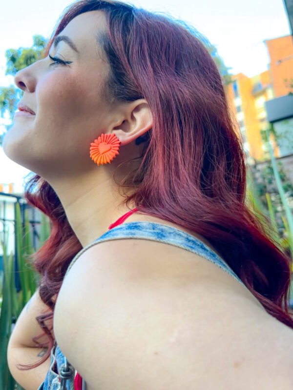 IMG_3562 Aretes Corazón radiante mini