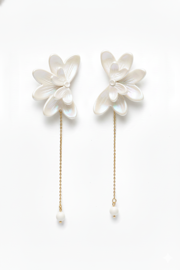 Aretes Media Flor