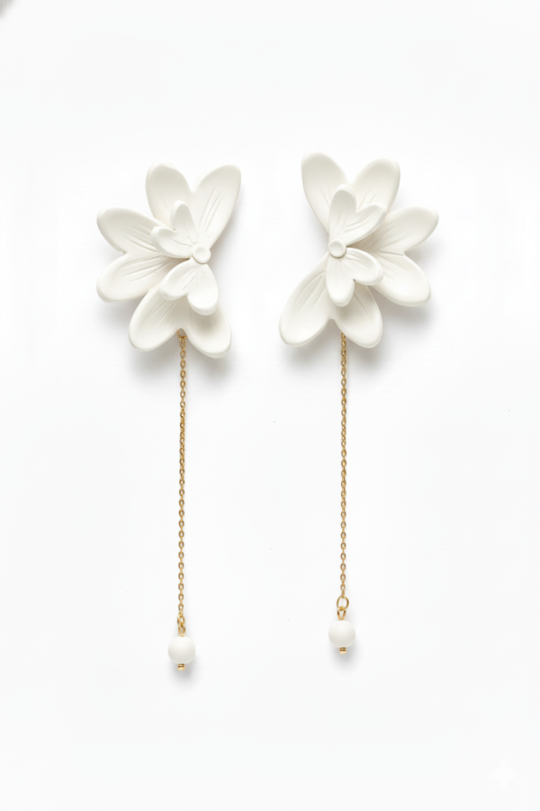 Aretes Media Flor