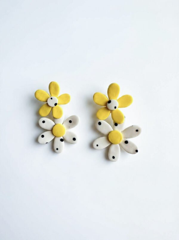 Aretes Flora Dots