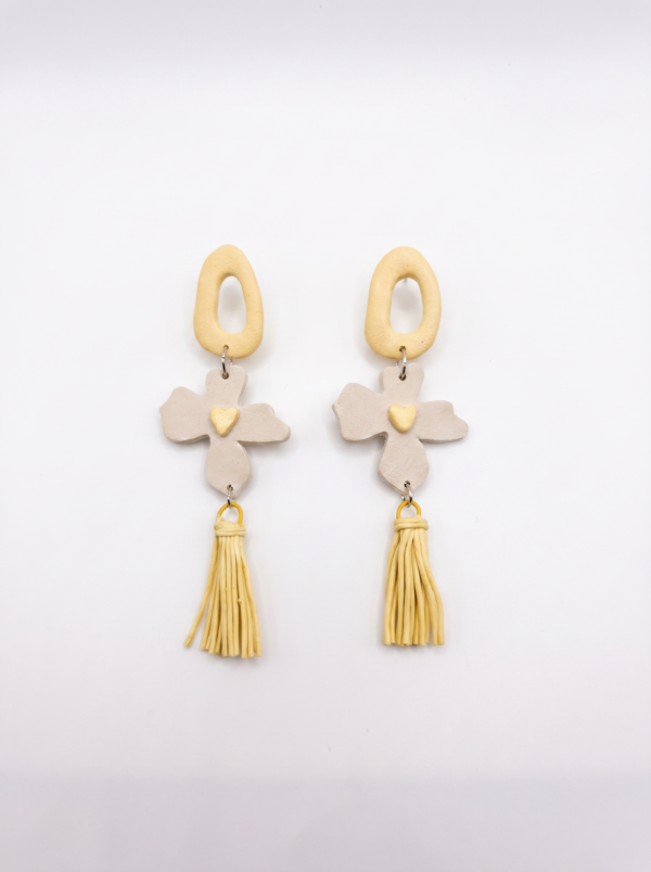 Aretes Flor Serena Maxi