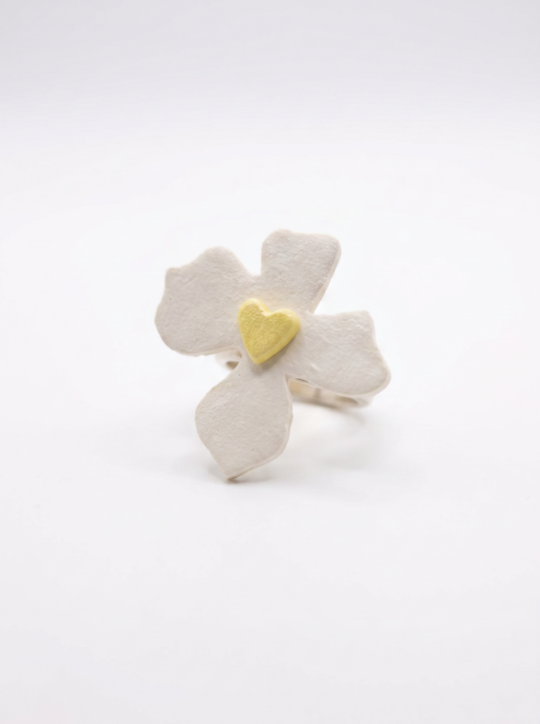 Anillo Flor Serena