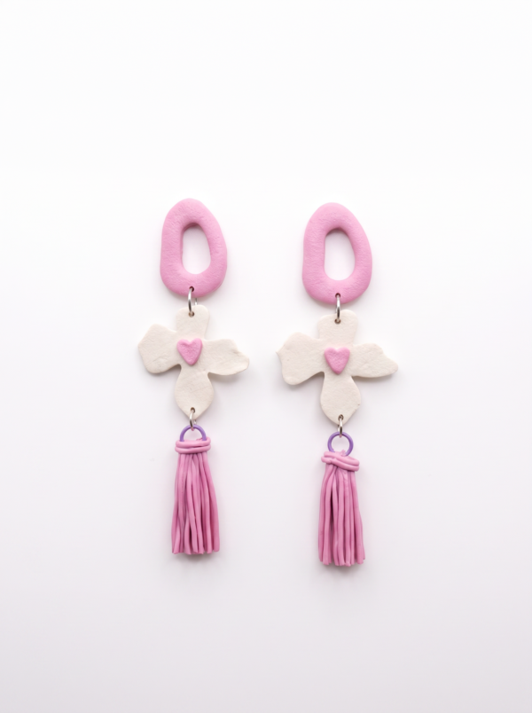 Aretes Flor Serena Maxi