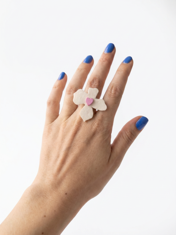 Anillo Flor Serena