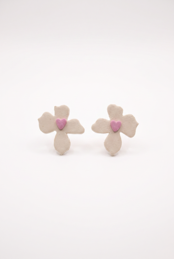 Aretes Flor Serena mini