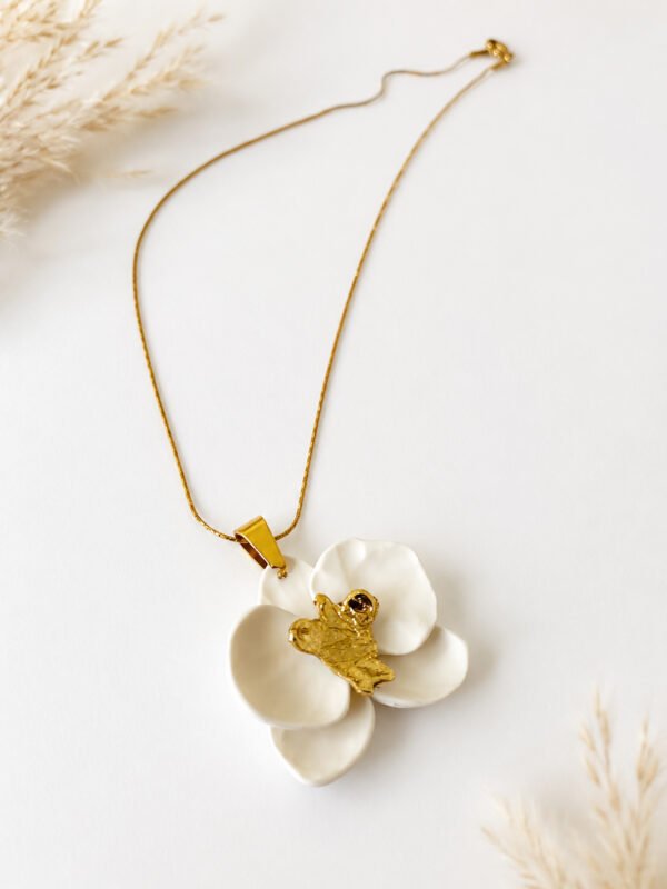 Collar orquídea