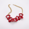 Collar Corazón entrelazado