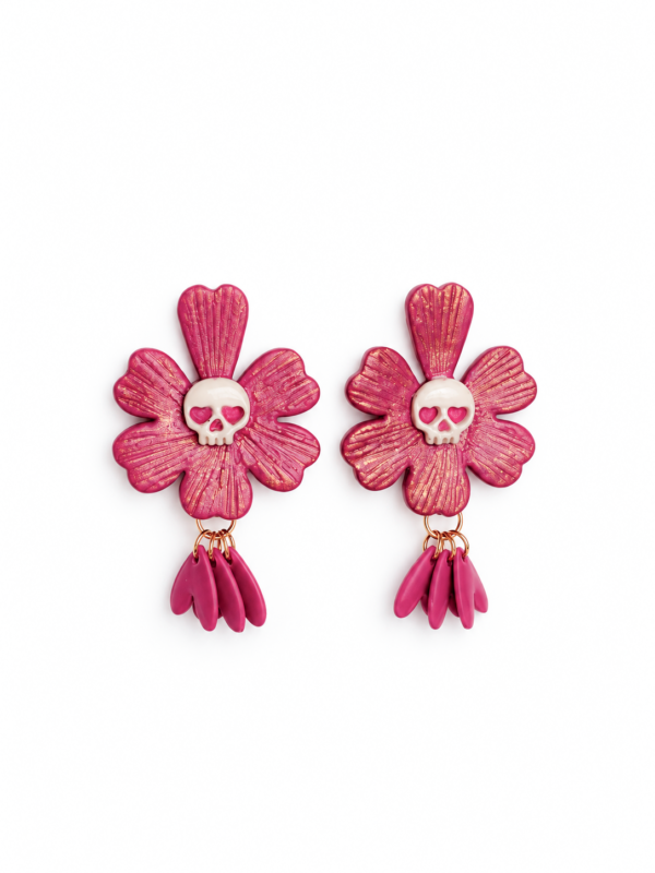 Aretes Flor Eterna
